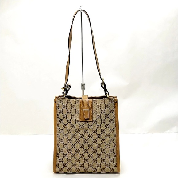 Gucci Canvas Shoulder Bag - Picture 3 of 13